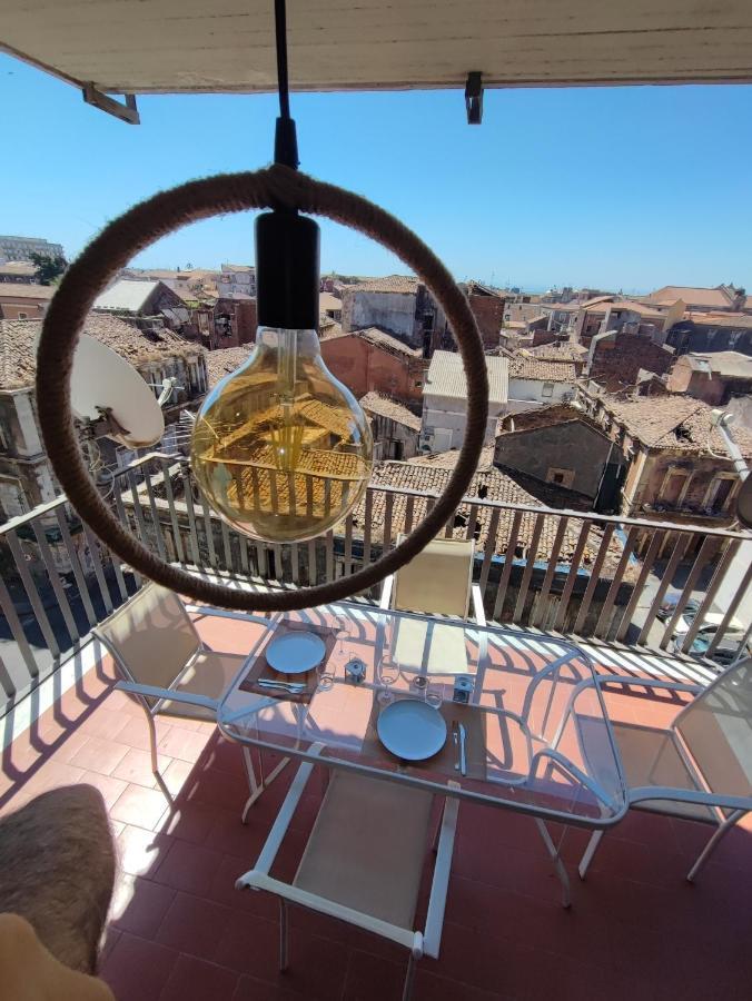 La Casa Sui Tetti Catânia Exterior foto